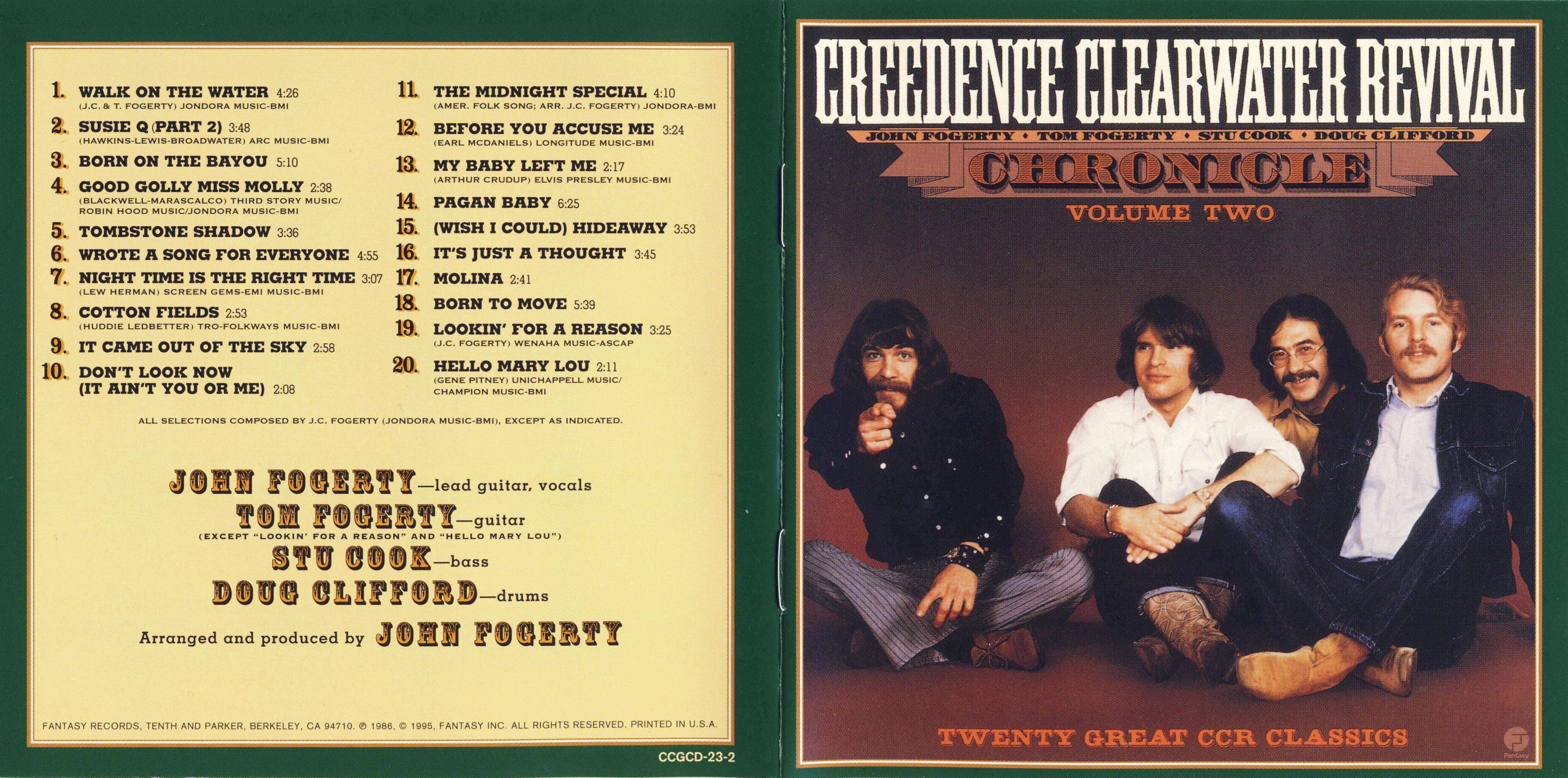 Creedence Clearwater Revival Chronicle Vol 2 [vkandin us]